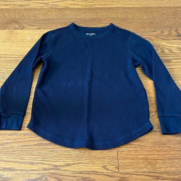 Old Navy Kid’s Waffle Long Sleeve Tops Size 6/7 - Picture 4 of 13
